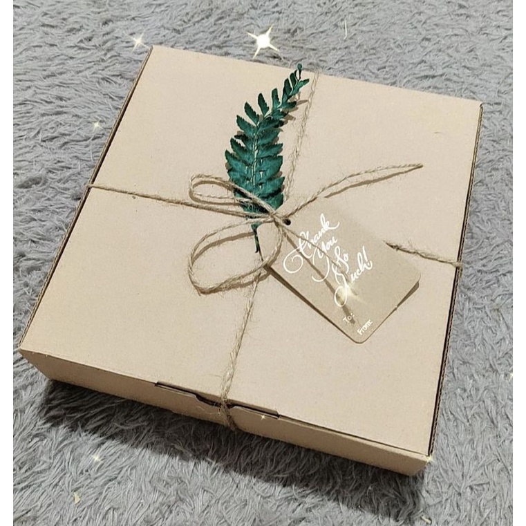BOX HAMPERS RUSTIC KOTAK KADO