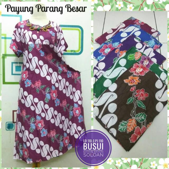 Daster Payung Parang Besar