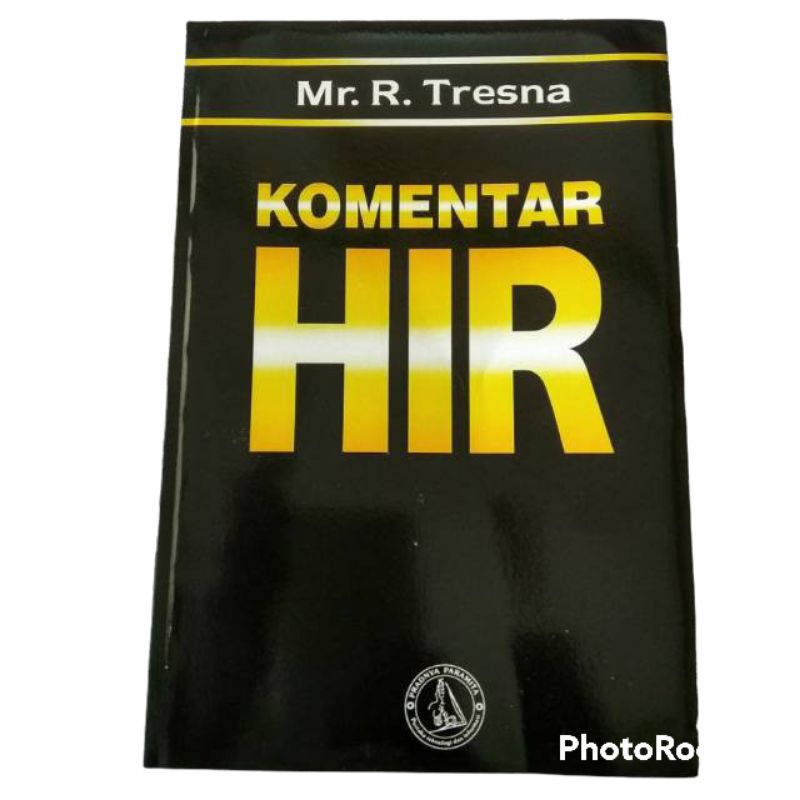 Buku Komentar HIR
