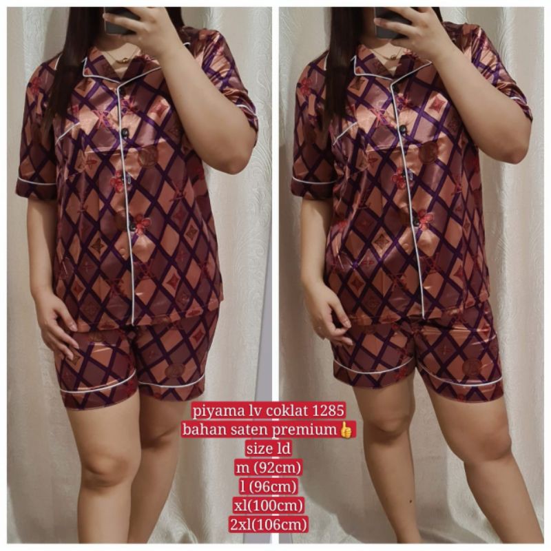 Piyama Lv Coklat