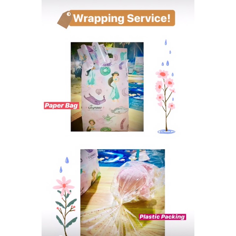 Wrapping Service for Boneka (Gift)