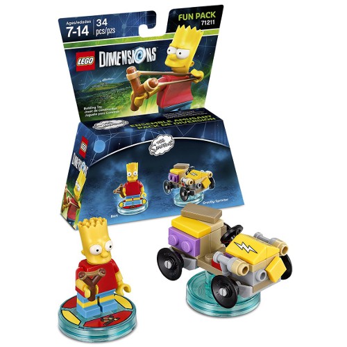 LEGO 71211 Dimensions Bart Fun Pack: The Simpsons