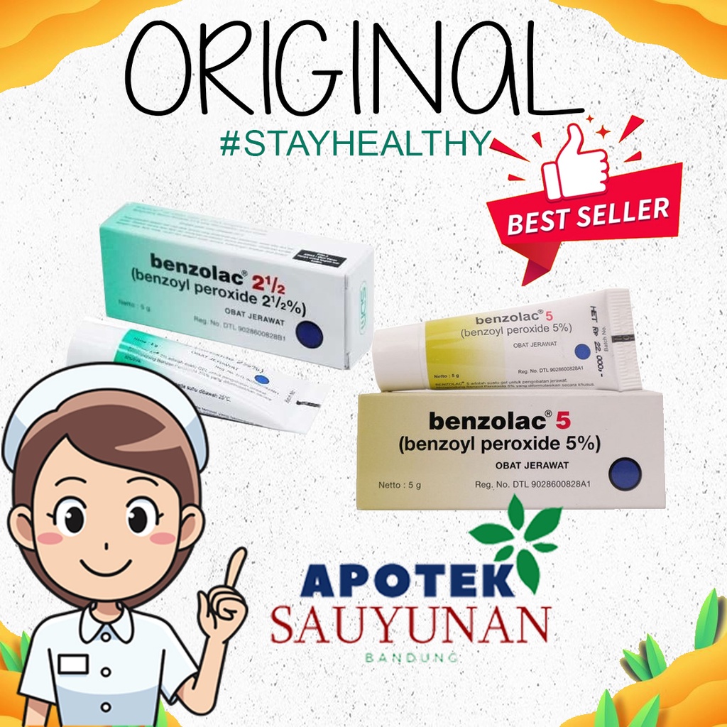 Benzolac Salep Obat Jerawat