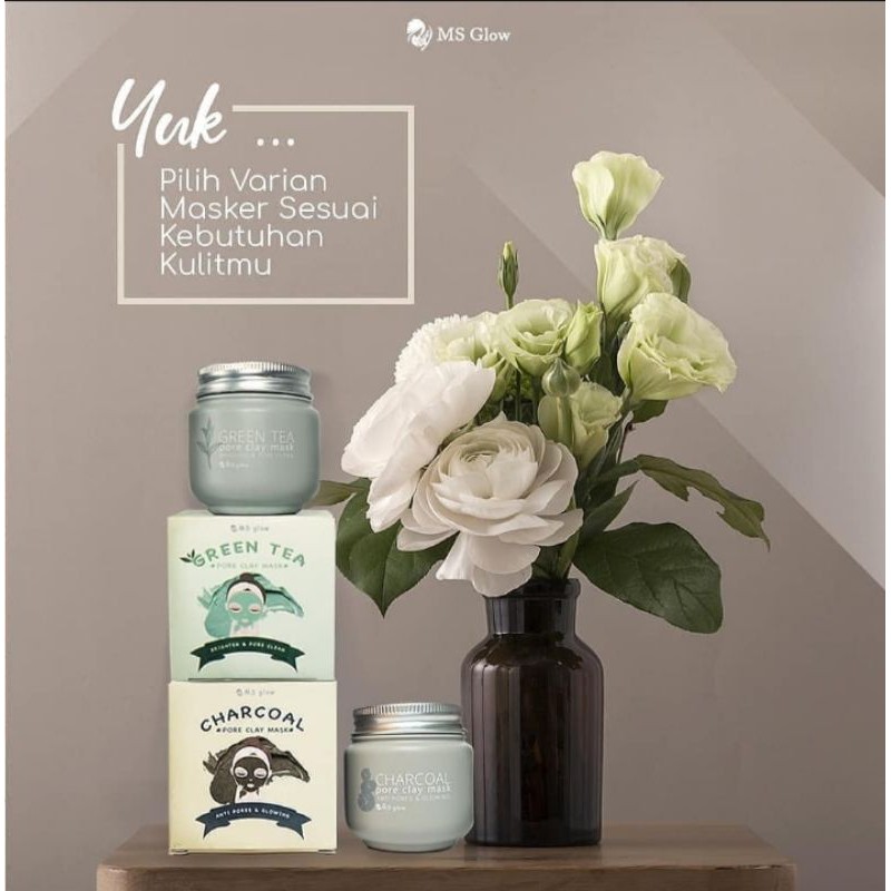 Masker Charcoal / Grean Tea