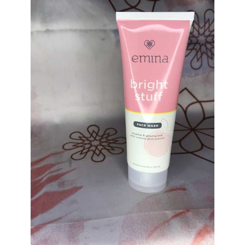 emina bright stuff face wash