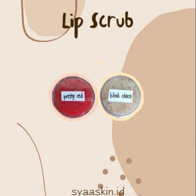 lip scrub by syaaskin