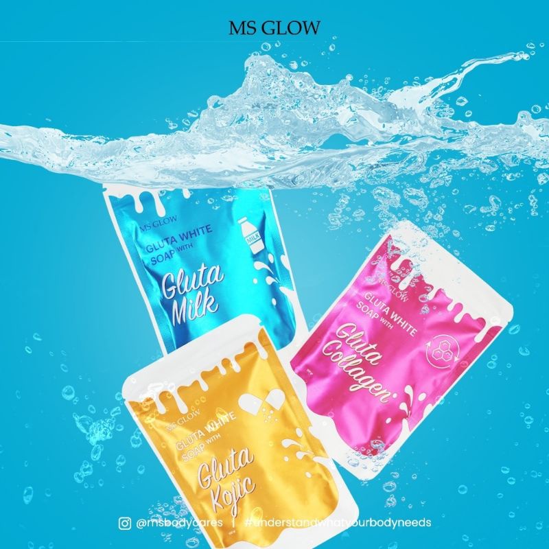 MS GLOW gluta white soap