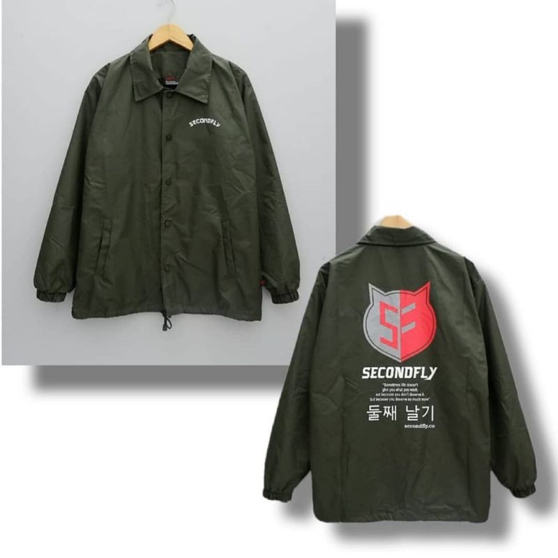 jaket coach secondfly