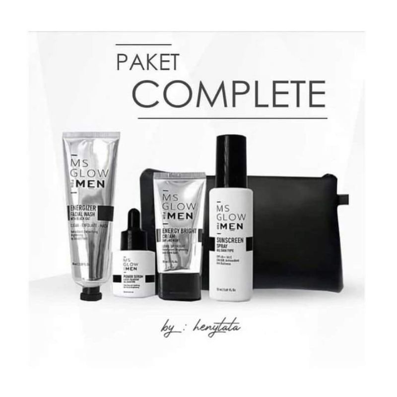 paket ms glow men komplit