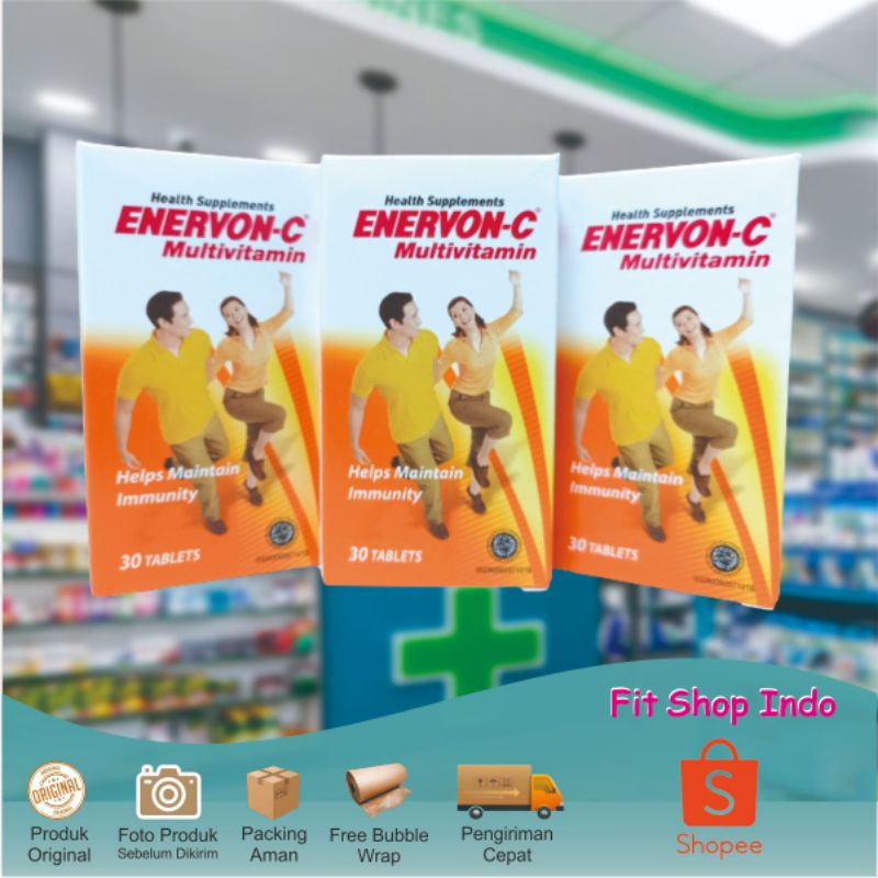 Enervon C (botol isi 30 tablet)