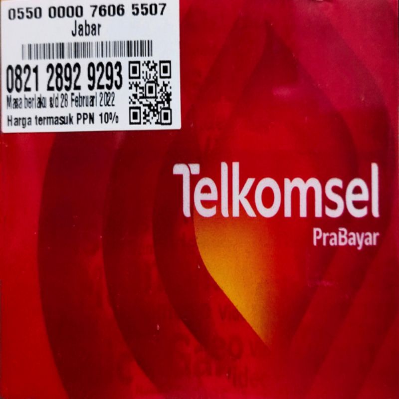 NOMOR CANTIK TELKOMSEL 0821.2892.9293