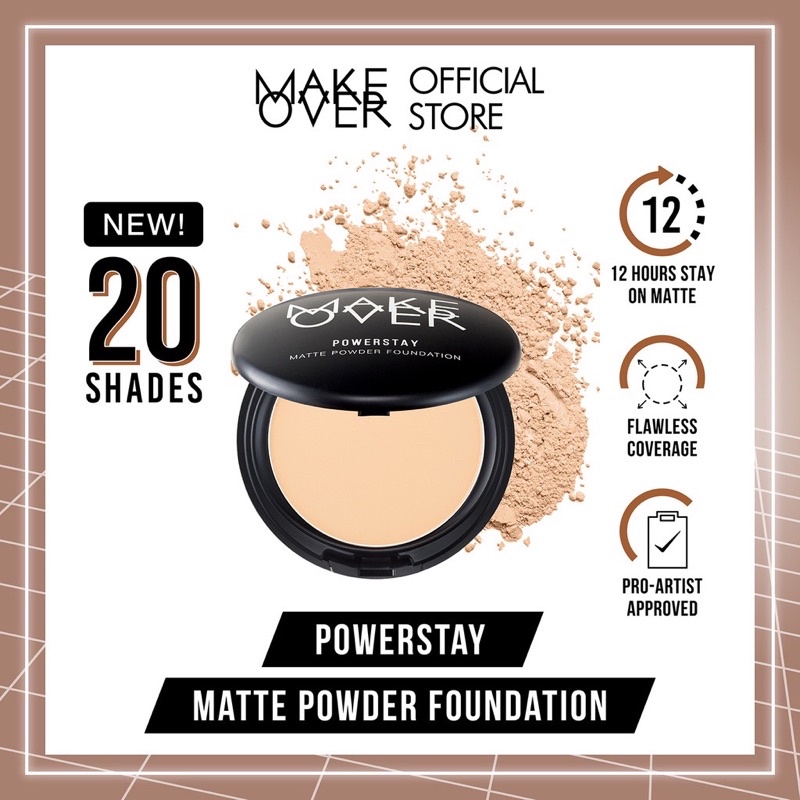 Make Over Powerstay Matte Powder Foundation