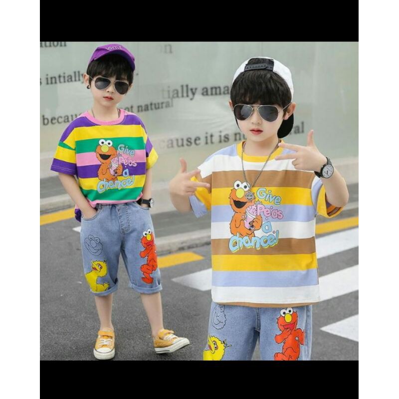 setelan jens anak cwo 6&7th