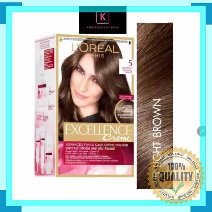 Loreal excellence creme 5 light brown
