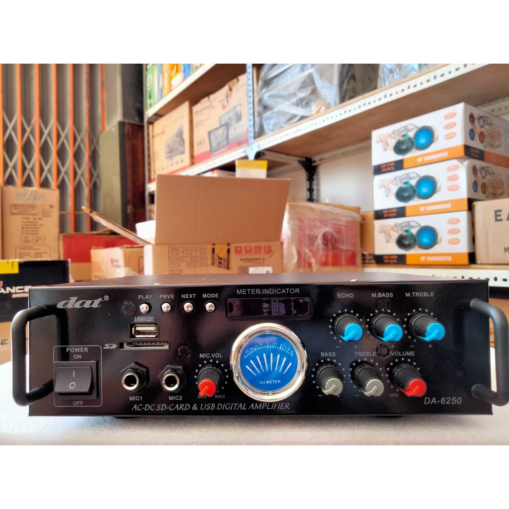 AMPLI POWER SPEAKER DAT DA 6250 AMPLIFIER