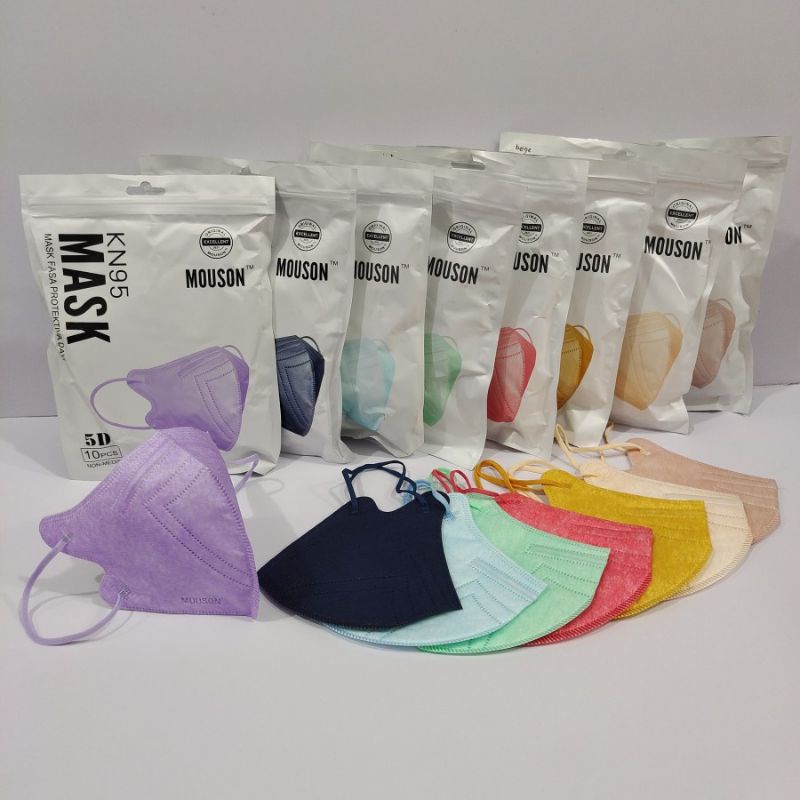 MASKER KN95 MOUSON PRO EARLOOP 5 PLY