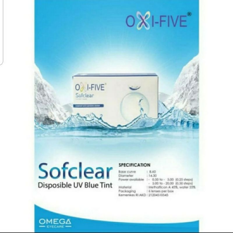 Softlens Oxi-five Sofclear