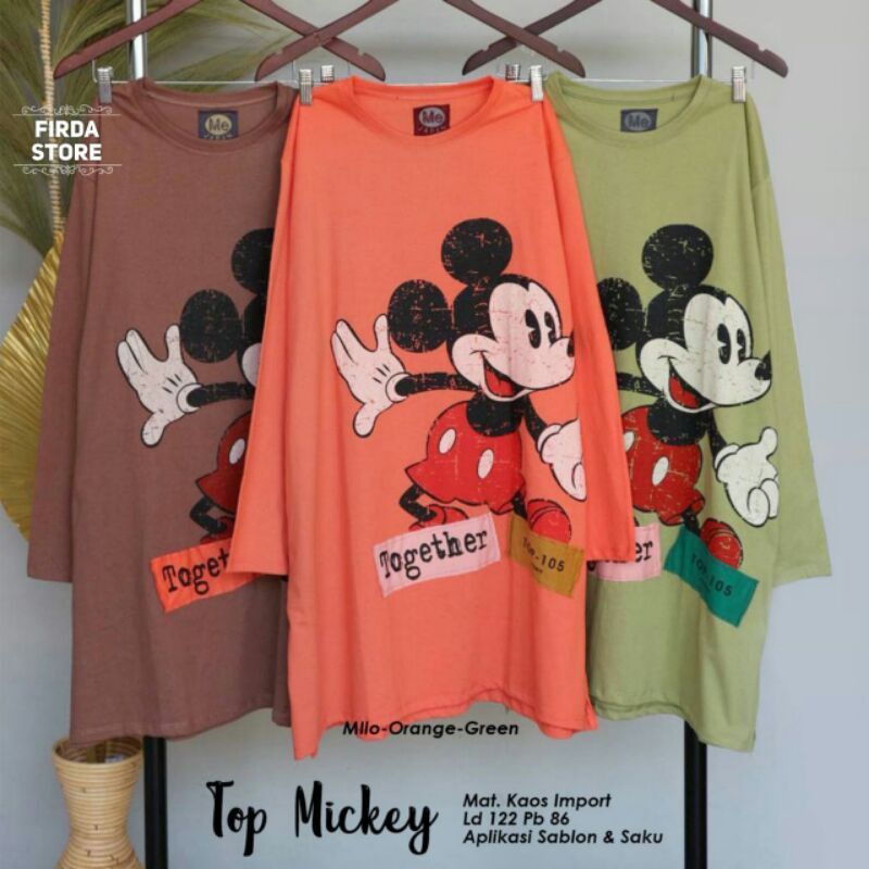 Kaos Karakter Mickey