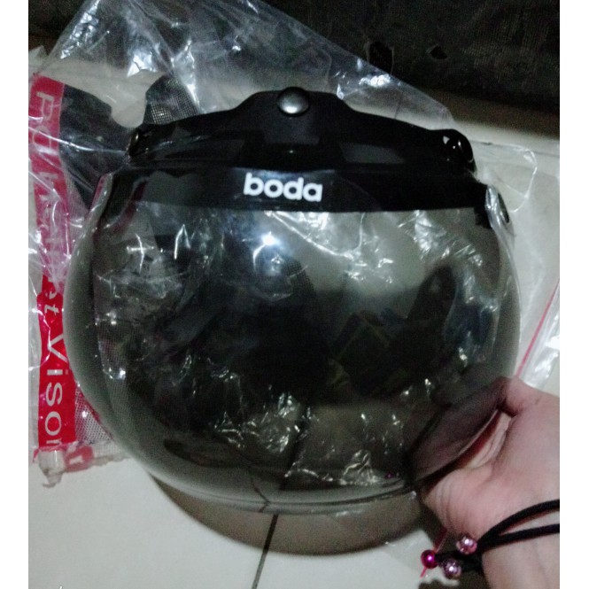 Kaca Helm- VISOR HELM BOGO- RETRO dan lain2 (FLAT VISOR)