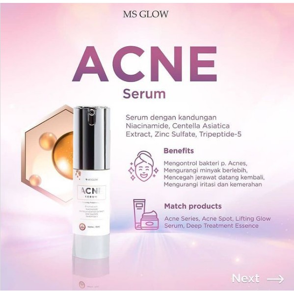MSGLOW SERUM ACNE 15Ml