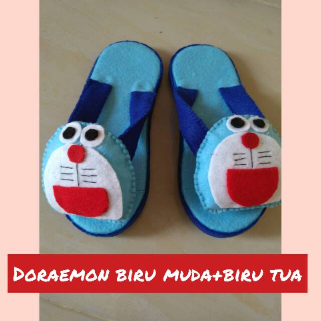Sandal karakter doraemon
