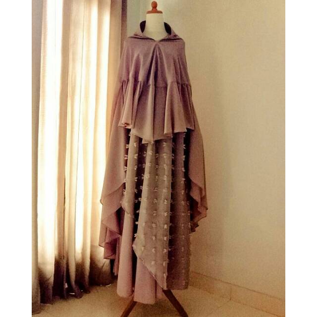 Gamis Syari Linen Rubiah