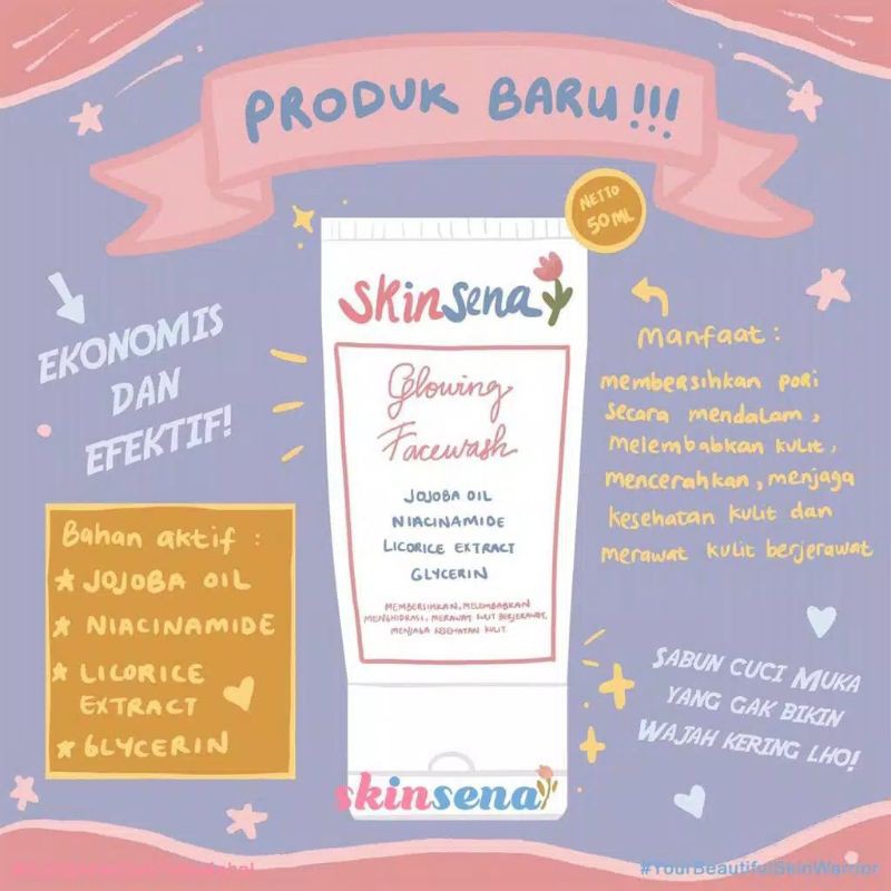 SKINSENA Glowing Facewash