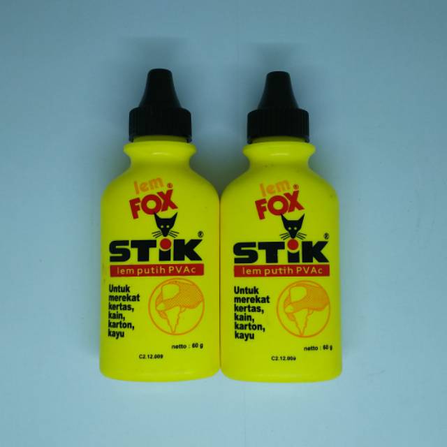Lem Putih Fox Stik 60 GR