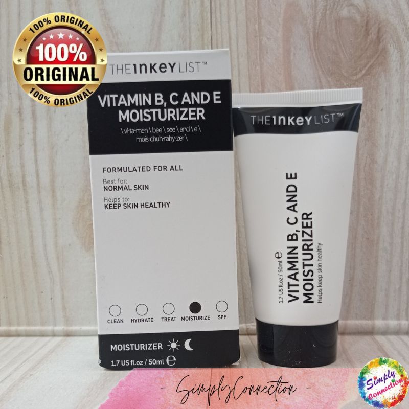 THE INKEY LIST Vitamin B, C and E Moisturizer