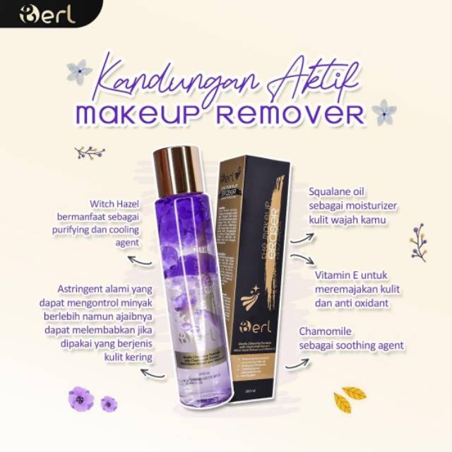 B ERL - MAKEUP REMOVER THE MAKEUP ERASER