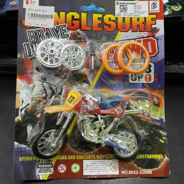 Mainan Motor Jungglesurf 8022-2288 B.