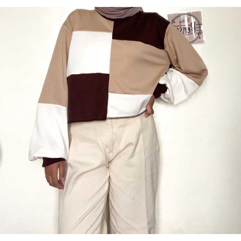 BROWNIE CROP SWEATER