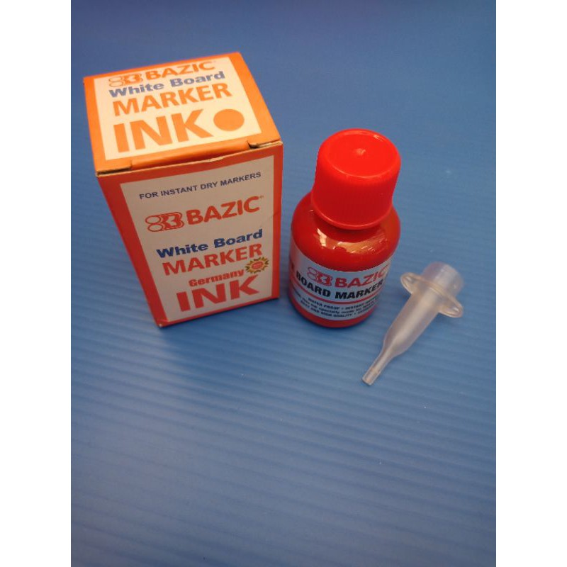 Bazic ink refill whiteboard red