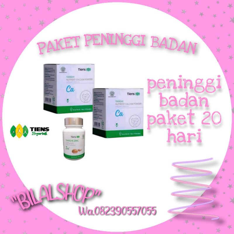 PAKET PENINGGI BADAN ALAMI