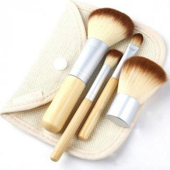 Biutte.co Kuas Make Up Bambu 4 Set - MAG5166