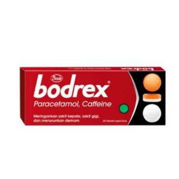 Bodrex box isi 2 lembar