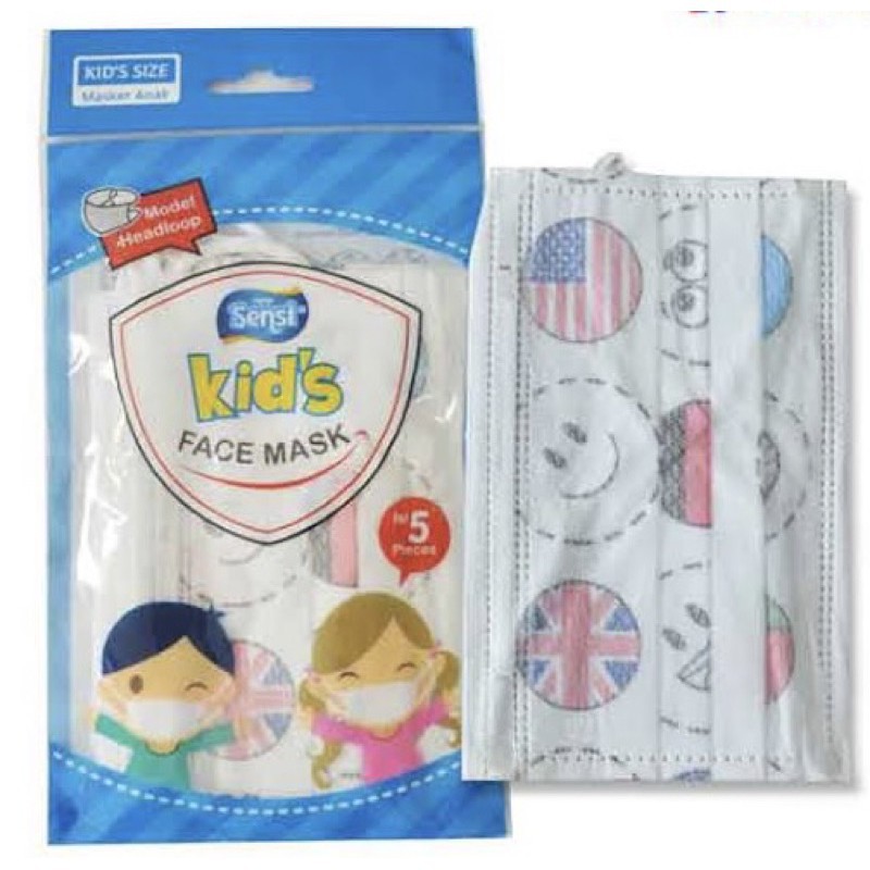 Masker anak sensi