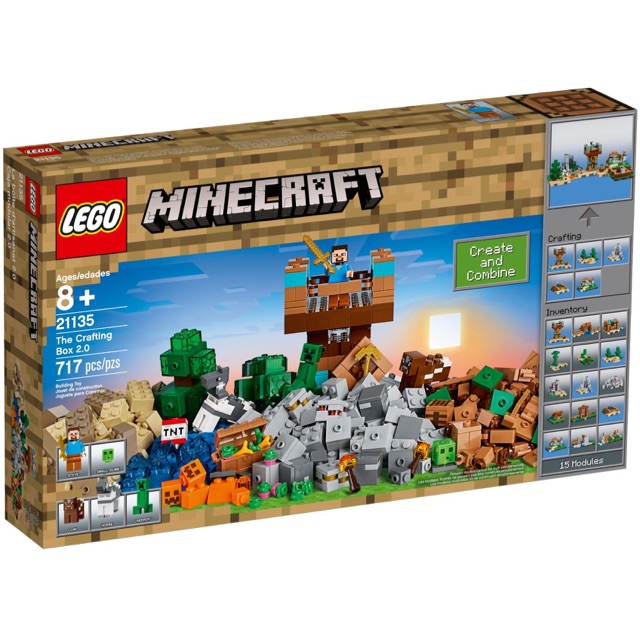 LEGO 21135 MINECRAFT The Crafting Box 2.0