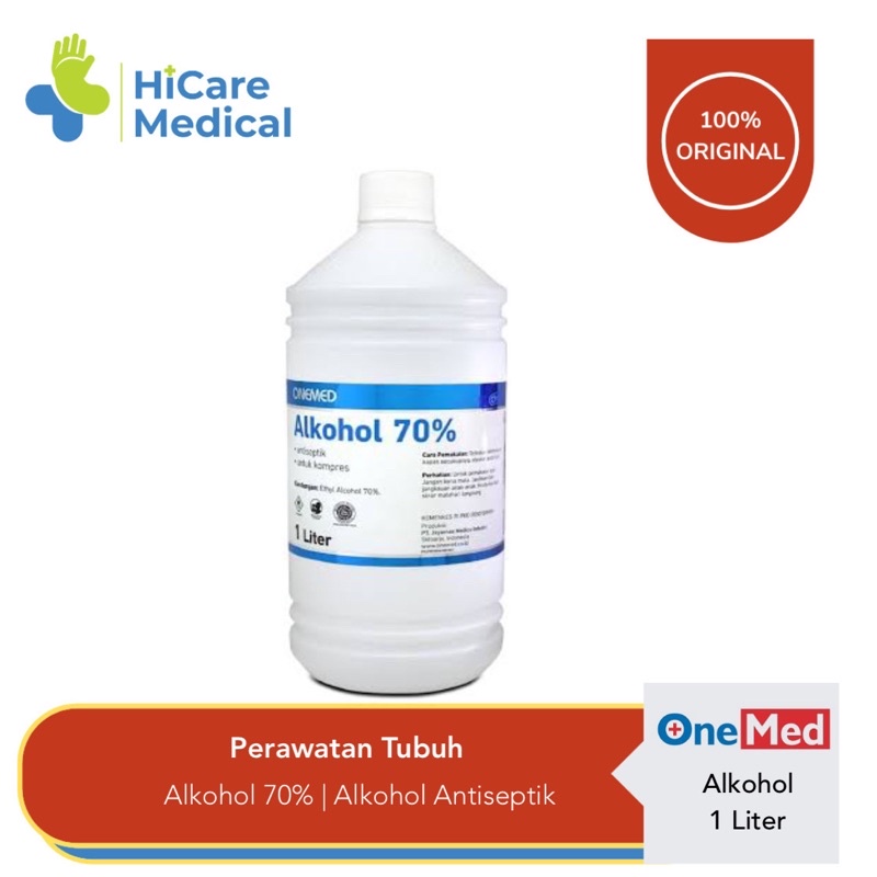 Alkohol 70% Onemed 1 Liter | HiCare