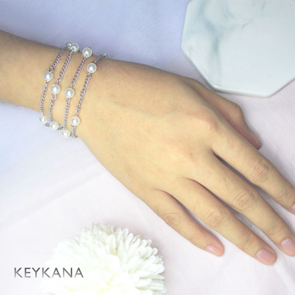 Pearl Mask Straps Multi Function Keykana Jewelry
