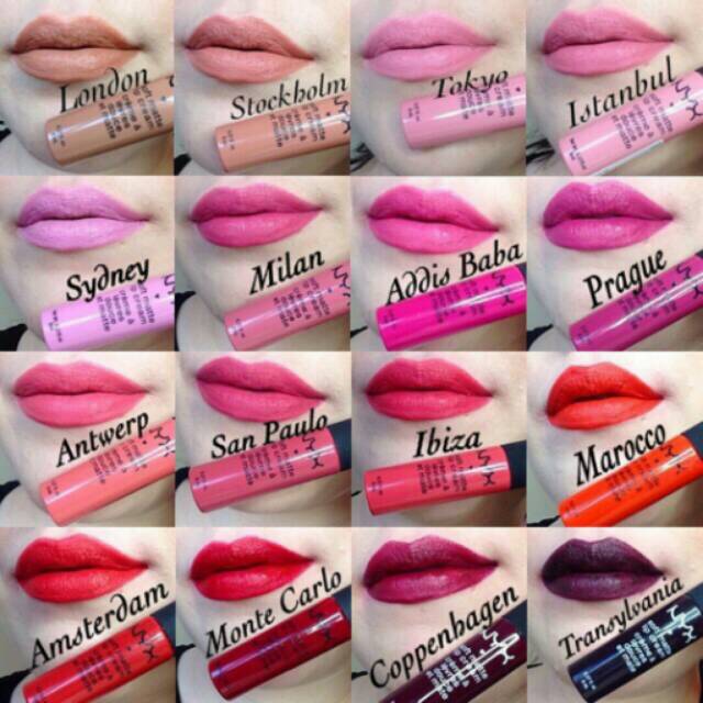NYX soft matte lipcream slmc