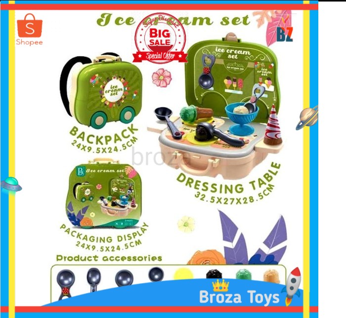 Mainan Ice Cream Set No 0875