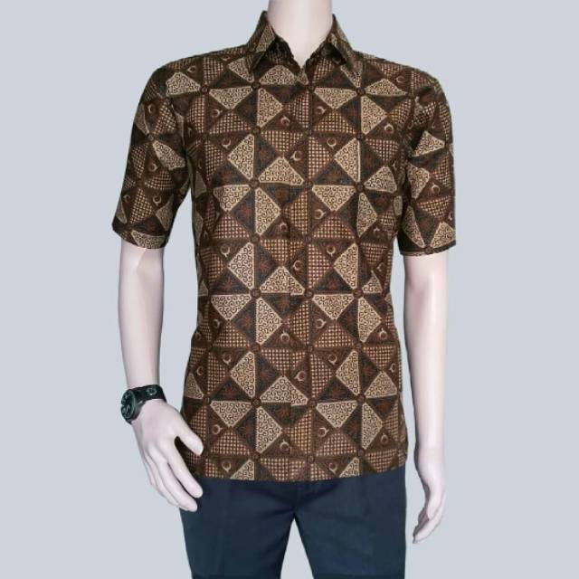 Kemeja sogan print