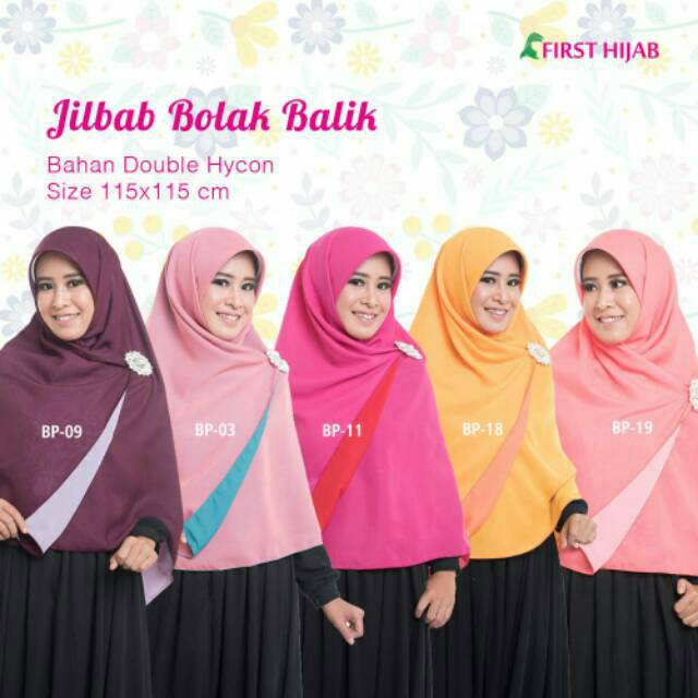 Jilbab bolak balik