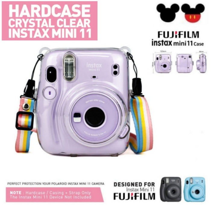 Hardcase Fujifilm Instax Mini 11 Casing Transparan