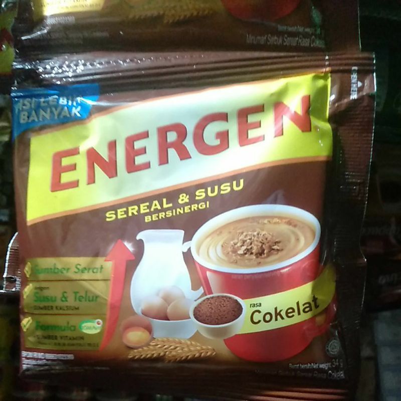Energen rasa Coklat
