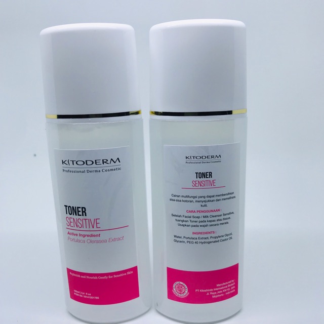 kitoderm toner sensitive