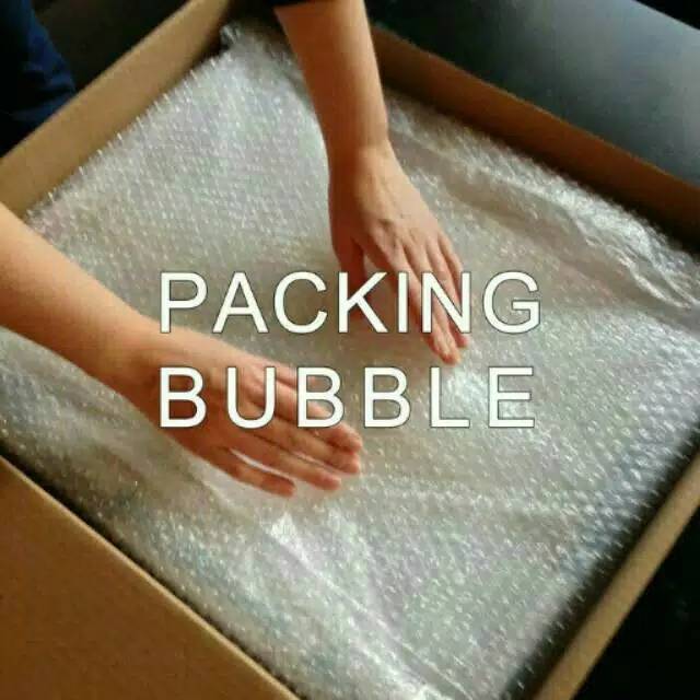 Plastik packing bubble wrap