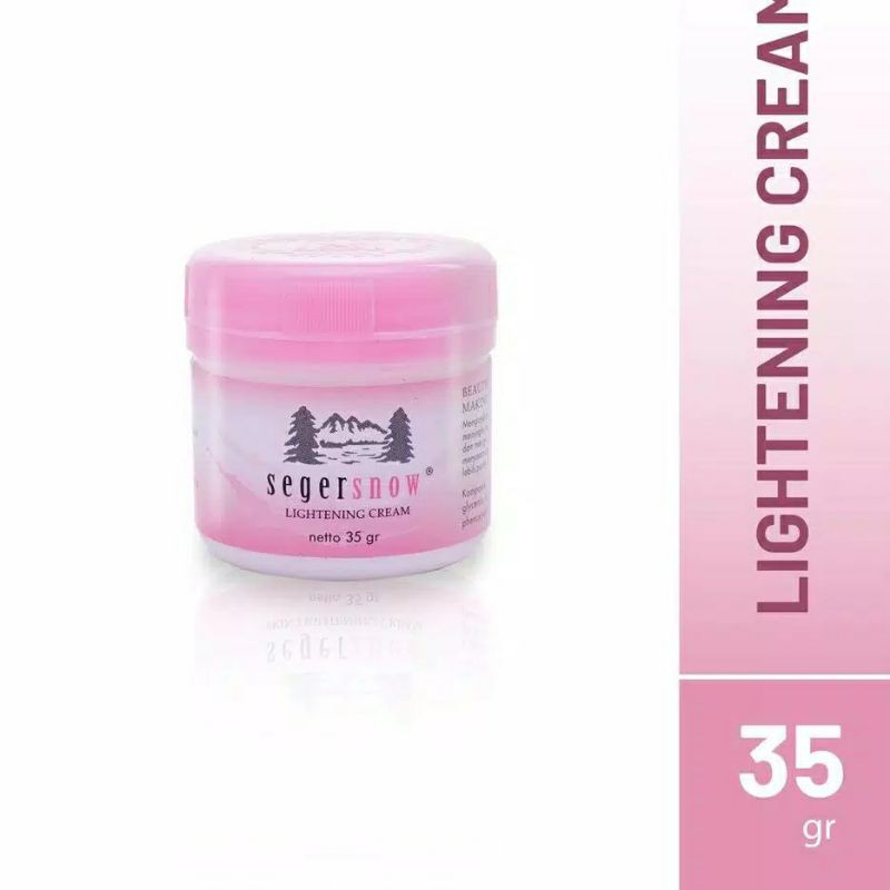 Seger snow skin lightning cream