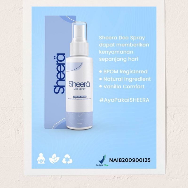 Sheera Deodorant spray